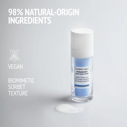 Comfort Zone Hydramemory Water Source Serum 30ml gezichtsreiniger voor een schoon huidgevoel