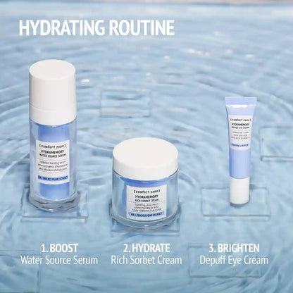 Comfort Zone Hydramemory Depuff Eye Cream 15ml voor een comfortabeler huidgevoel