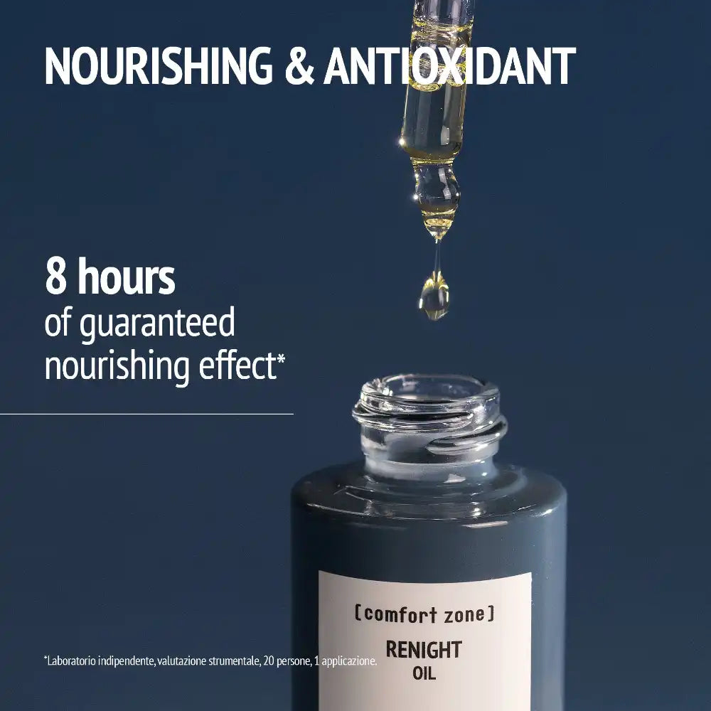 Comfort Zone Renight Vitamin Oil 30ml als verzorgende stap in je routine