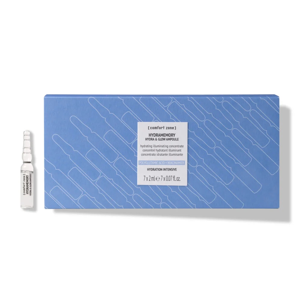 Comfort Zone Hydramemory Hydra Glow Ampoule – 7-daagse hydratatie kuur ampullen