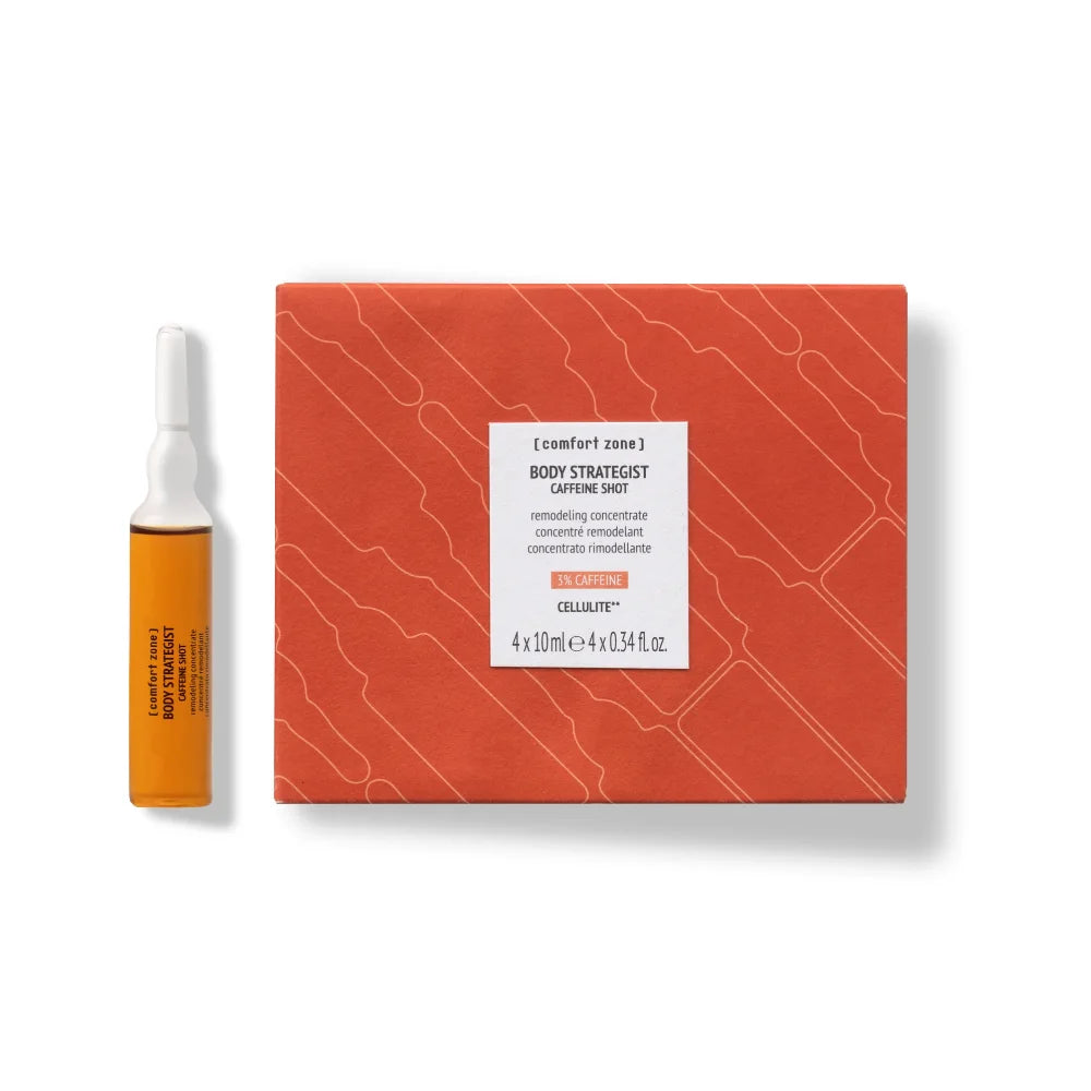 Comfort Zone Body Strategist Tone Shot 4x10ml – verstevigend concentraat voor buste buik armen