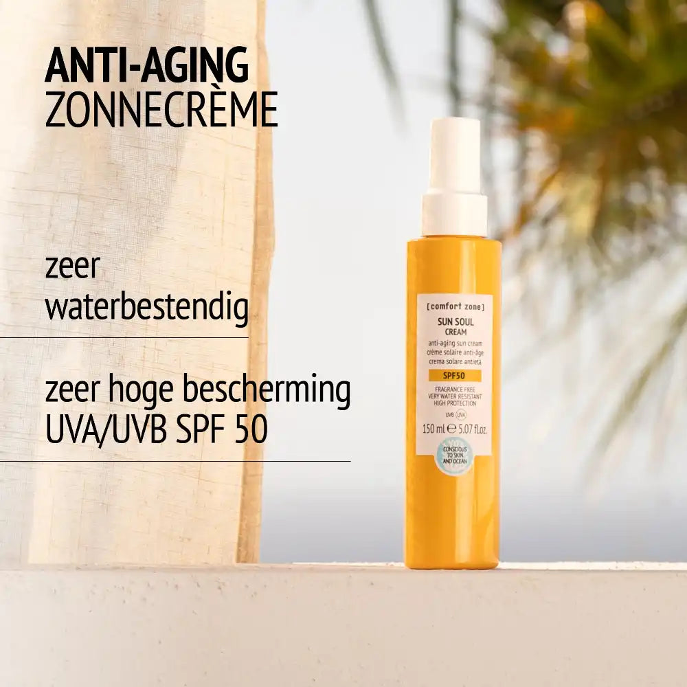 Comfort Zone Sun Soul Cream SPF50+ 150ml SPF voor dagelijks gebruik