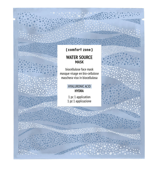 Comfort Zone Water Source Mask – intensief hydraterend sheetmasker voor uitgedroogde huid