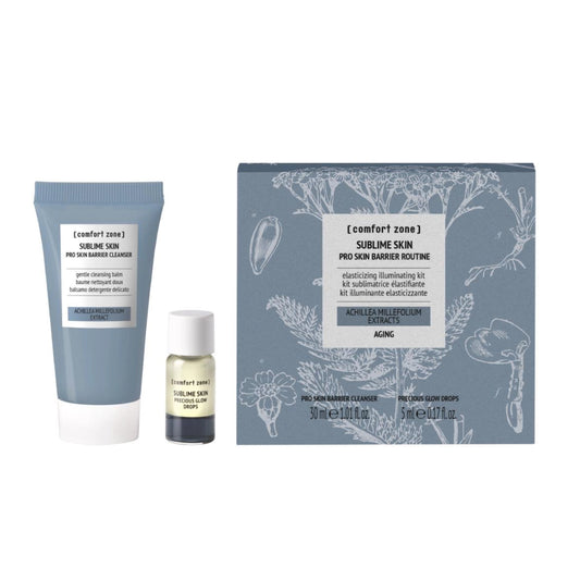 Comfort Zone Sublime Skin Pro Skin Barrier Routine – set barrier cleanser glow drops