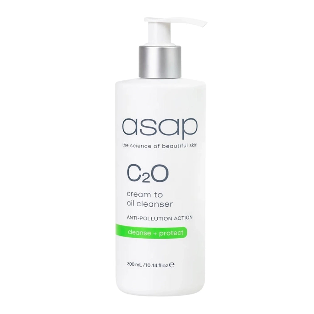 ASAP C2O Cream to Oil Cleanser | reinigt make-up en stadsvuil zonder droog huidgevoel