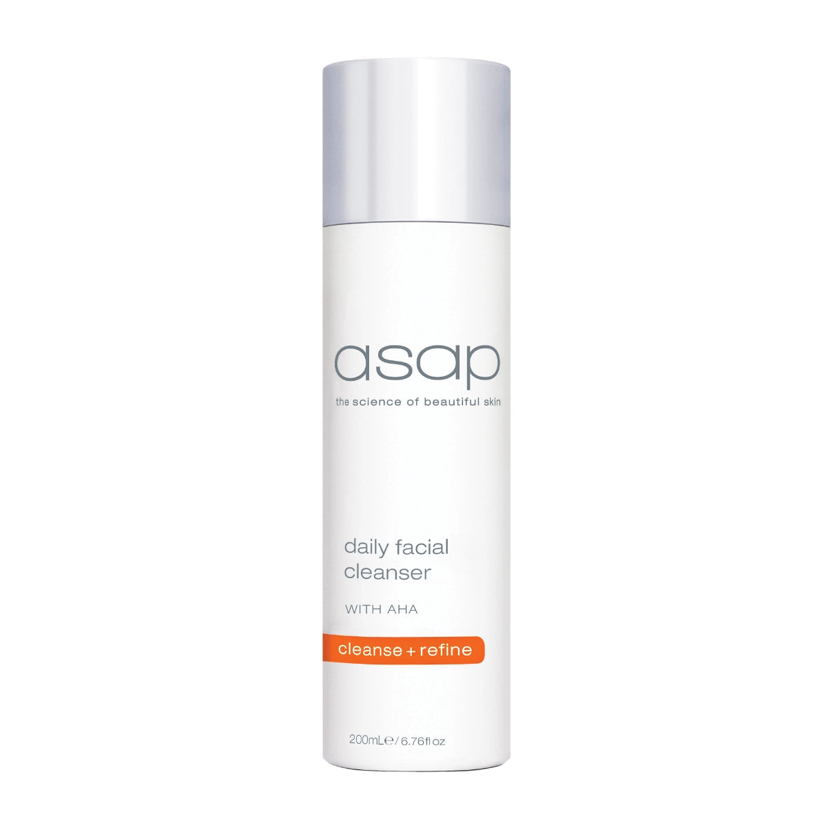 ASAP Daily Facial Cleanser 200ml AHA reiniger voor doffe of verstopte huid