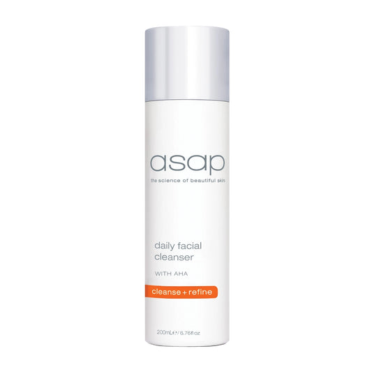 ASAP Daily Facial Cleanser 200ml AHA reiniger voor doffe of verstopte huid