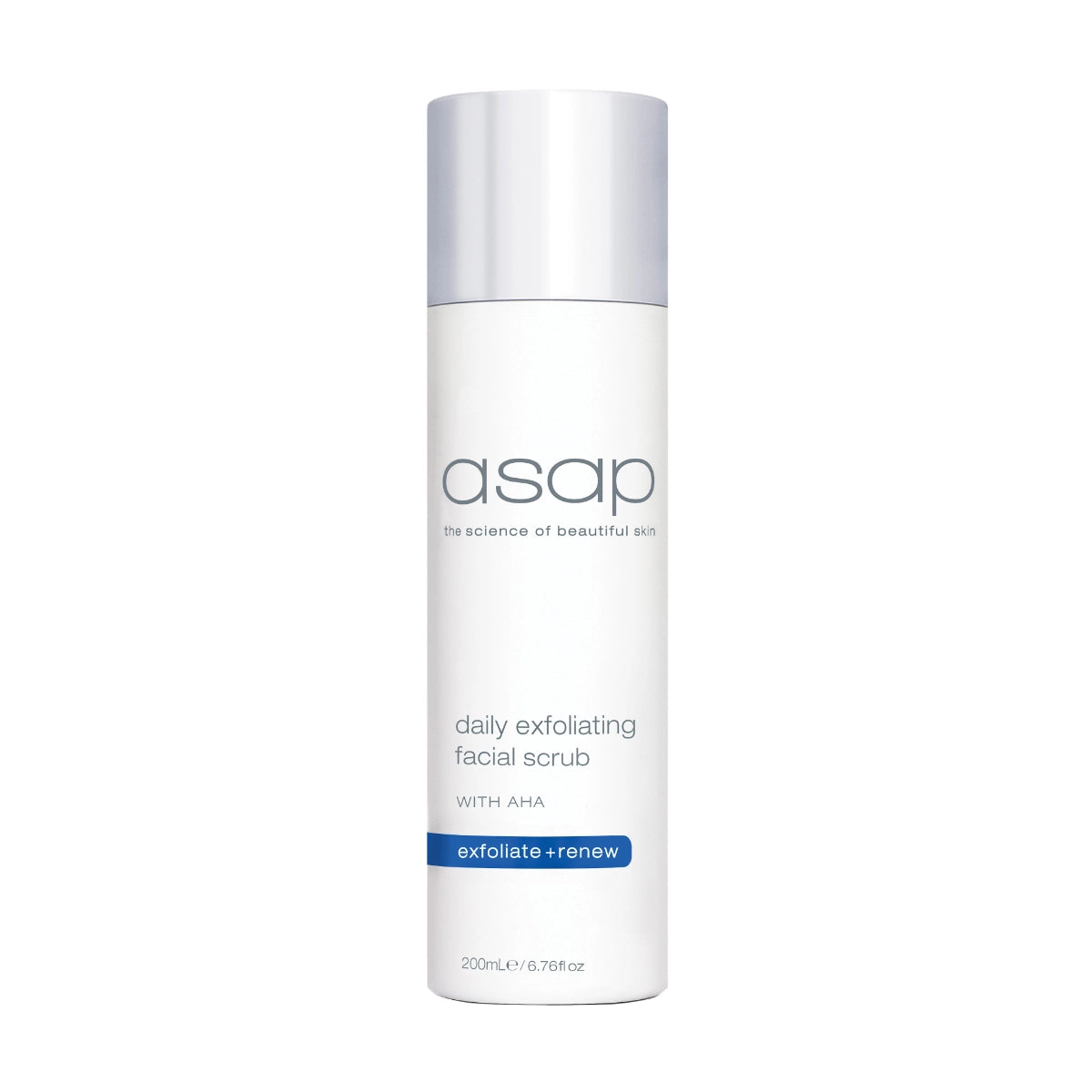ASAP Daily Exfoliating Facial Scrub 200ml voor ruwe huid en grove textuur