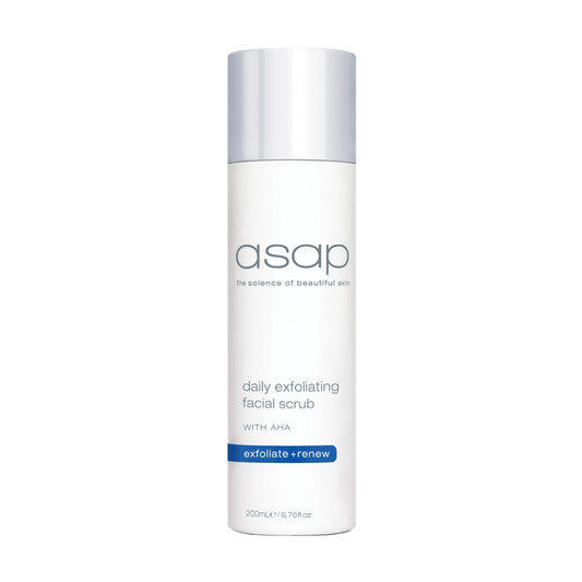 ASAP Daily Exfoliating Facial Scrub 200ml voor ruwe huid en grove textuur