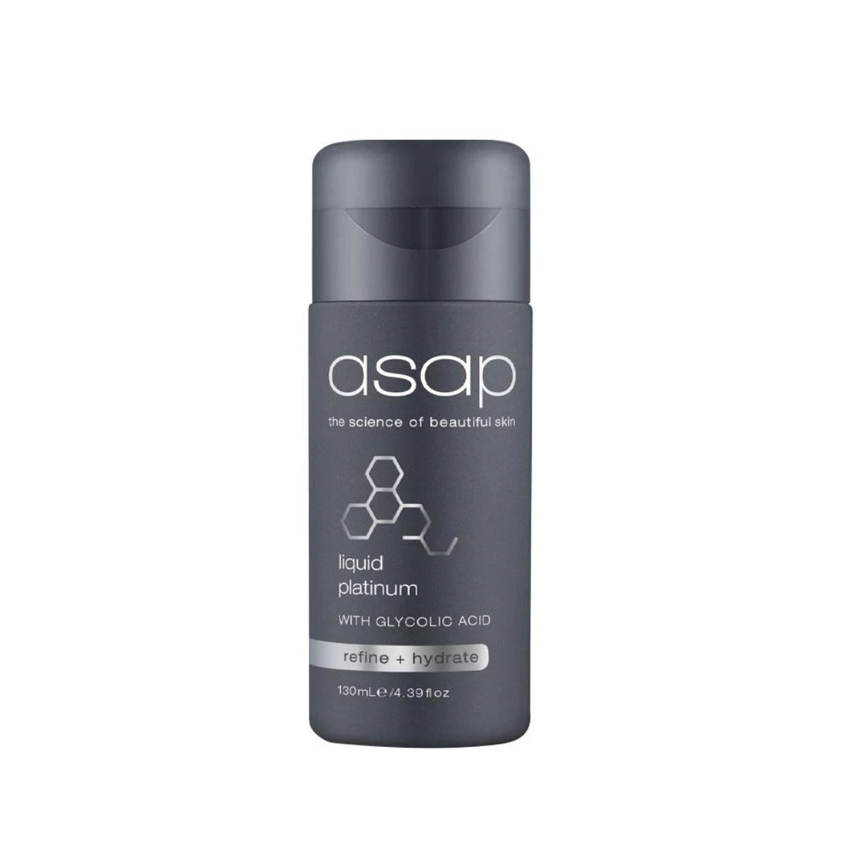 ASAP Liquid Platinum 130ml nachtelijke AHA treatment voor doffe huid