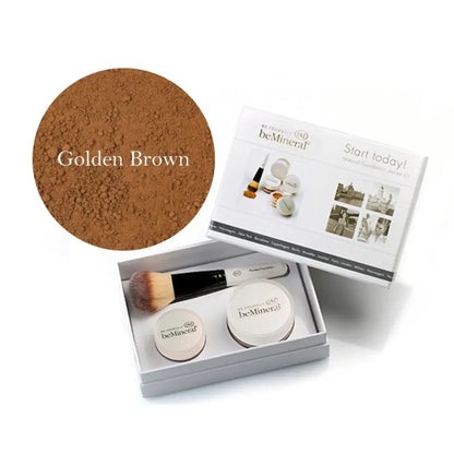 beMineral Start Today Kit met BodyGlow | make-up set met foundation blush en body glow