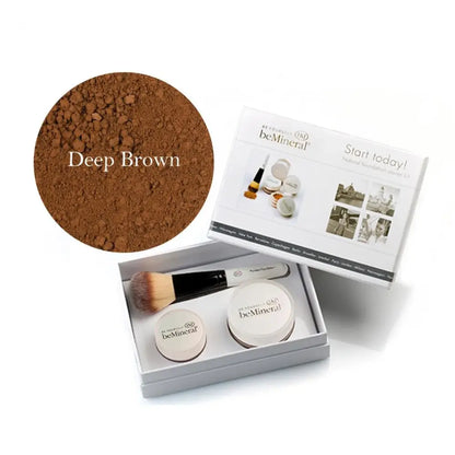 beMineral Start Today Kit met BodyGlow | make-up set met foundation blush en body glow