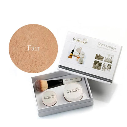 beMineral Start Today Kit met Sun Kissed Bronzer | make-up set met foundation blush en bronzer