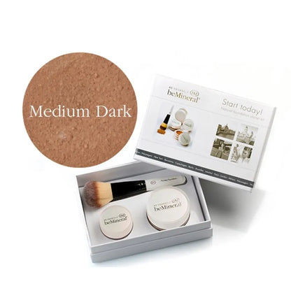 beMineral Start Today Kit met Sun Kissed Bronzer | make-up set met foundation blush en bronzer