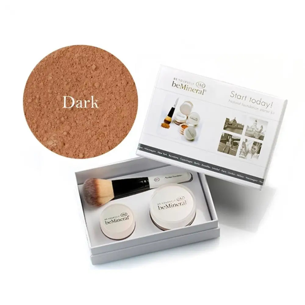 beMineral Start Today Kit met BodyGlow | make-up set met foundation blush en body glow