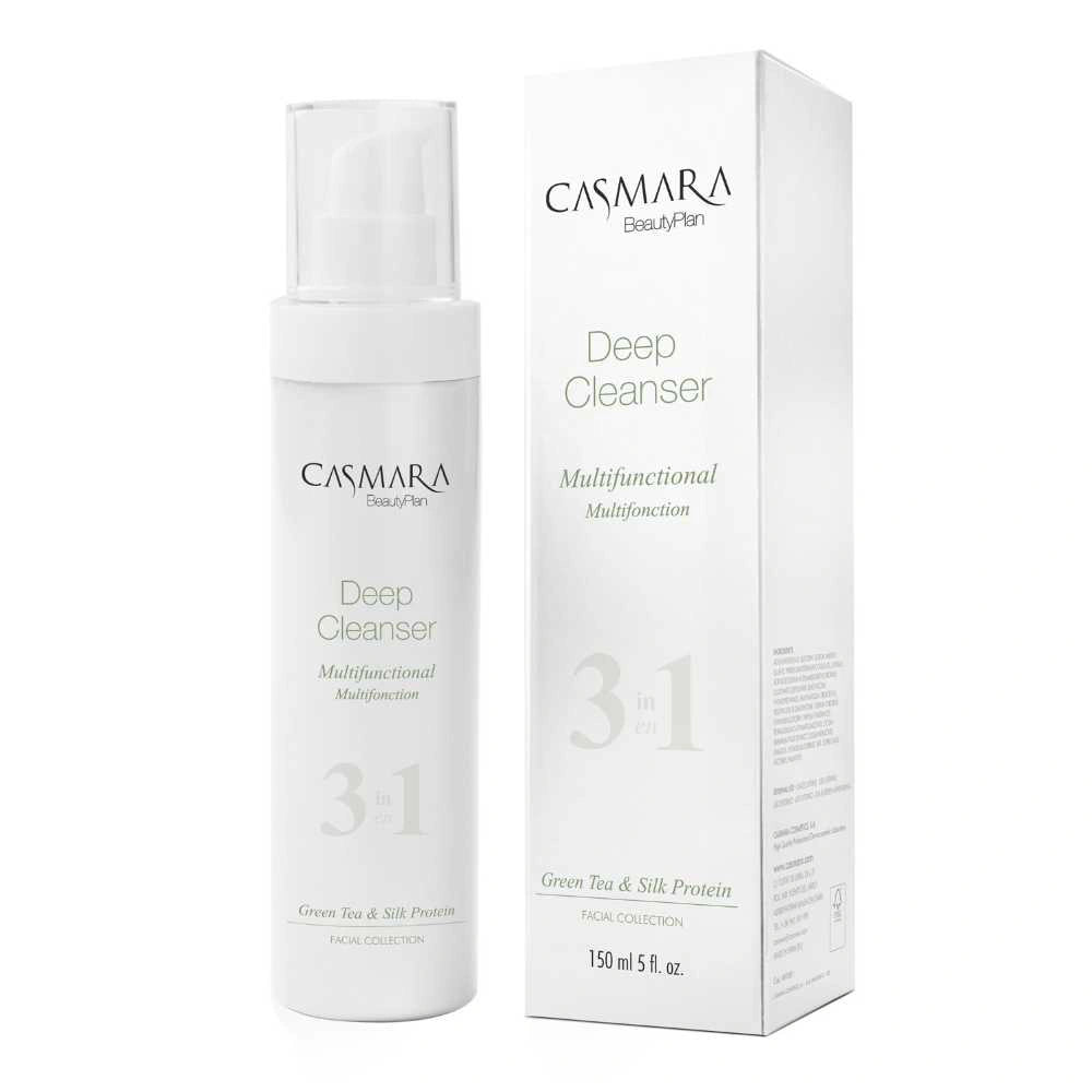 Casmara 3in1 Deep Cleansing 150ml reiniger toner en make-up remover voor diepe reiniging