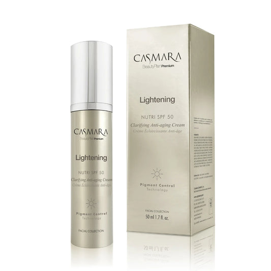 Casmara Lightening Clarifying Cream SPF50 50ml SPF50 crème bij pigmentvlekken en doffe huid
