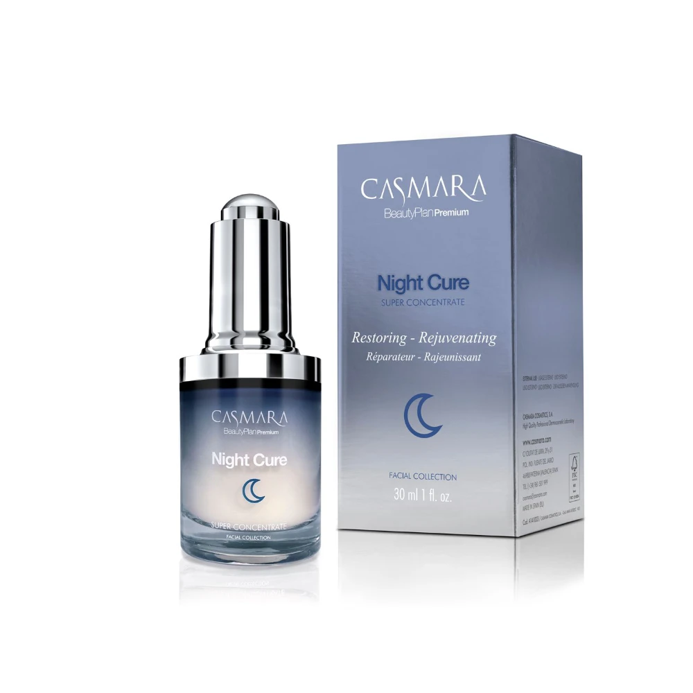 Casmara Super Concentrate Night Cure 30ml nachtserum bij huidveroudering en vermoeide huid