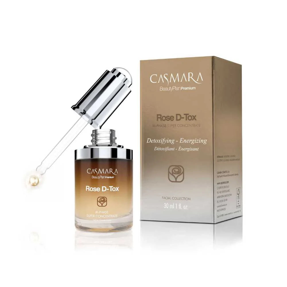 Casmara Super Concentrate Rose D-Tox 30ml serum voor doffe huid en vermoeide uitstraling