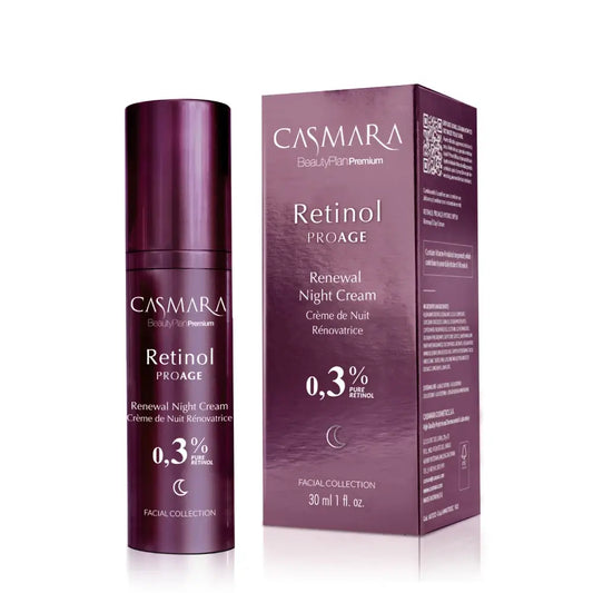 Casmara Retinol ProAge Renewal Night Cream 0,3% retinol nachtcrème bij huidveroudering