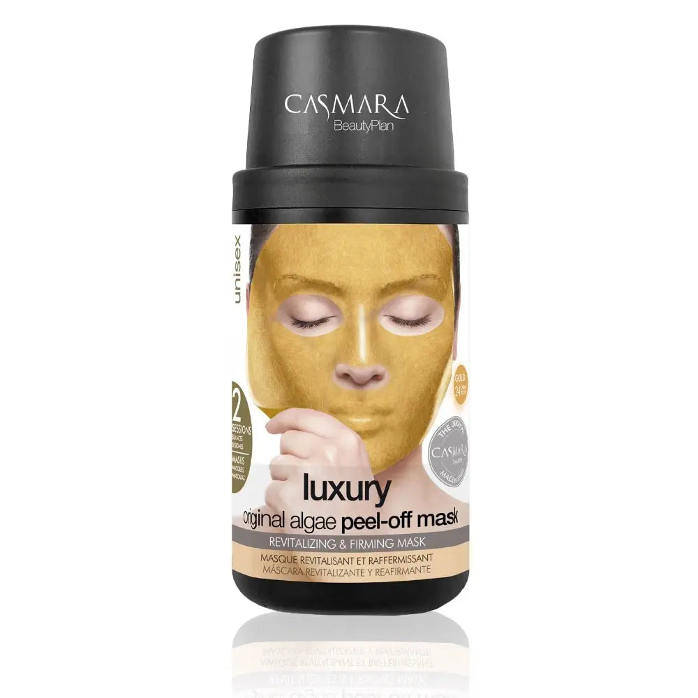 Casmara Luxury Gouden Home Mask Kit gouden peel-off maskerkit voor stralende huid
