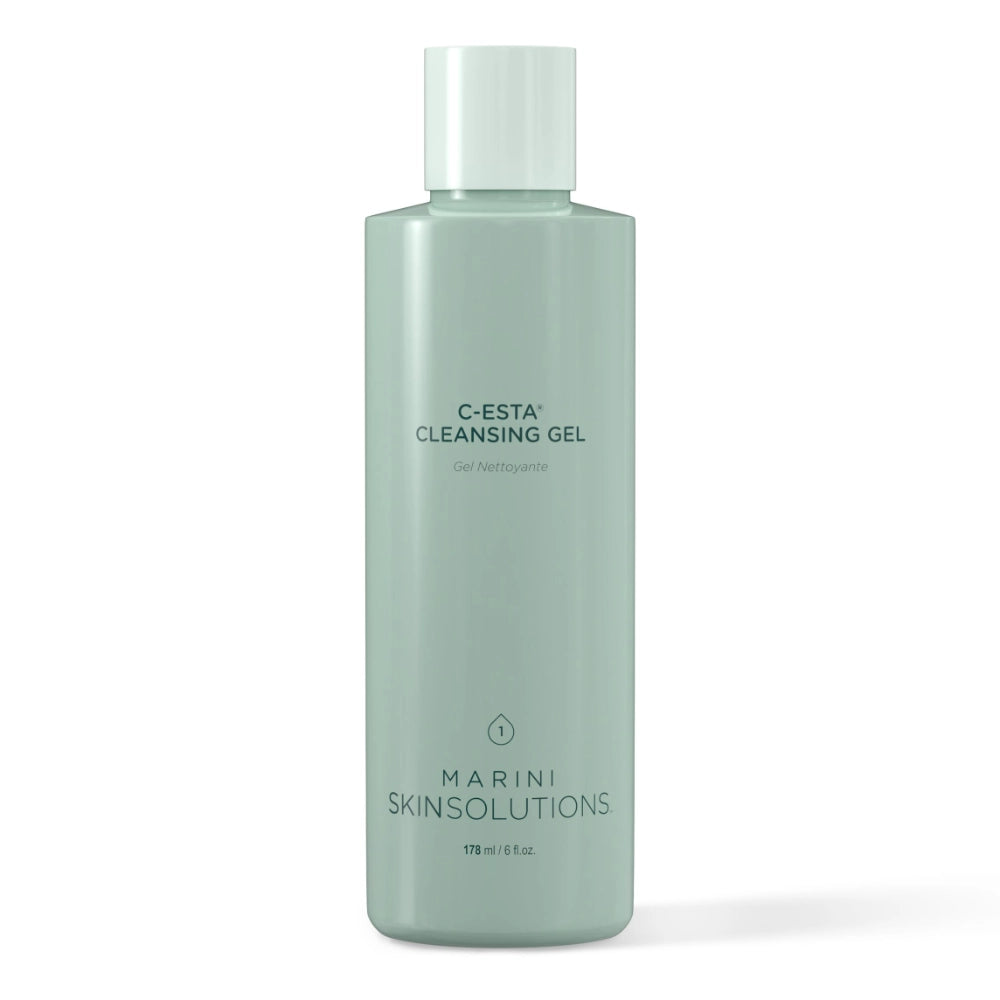 Jan Marini C-ESTA Cleansing Gel 237ml reinigt met vitamine C als je huid dof oogt maar geen glycolzuur verdraagt