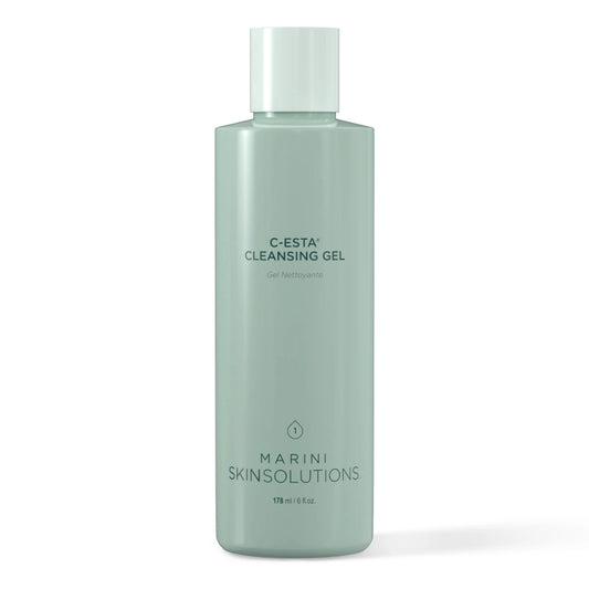 Jan Marini C-ESTA Cleansing Gel 237ml reinigt met vitamine C als je huid dof oogt maar geen glycolzuur verdraagt