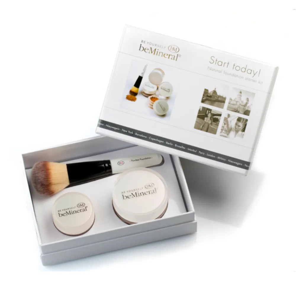 beMineral Start Today Kit Sun Kissed – starterset minerale foundation en bronzer